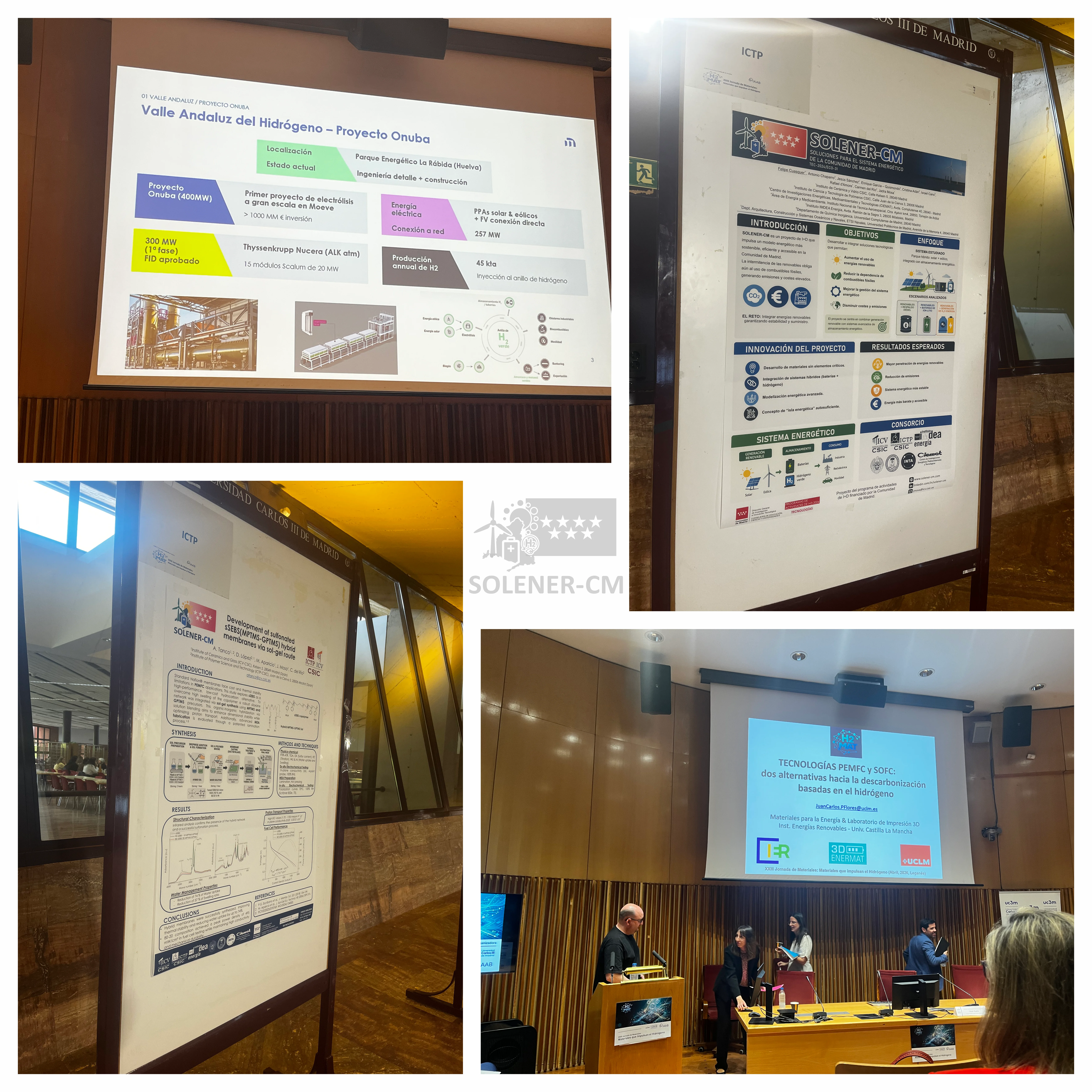 SOLENER-CM PARTICIPA EN LA XXIII JORNADA DE MATERIALES